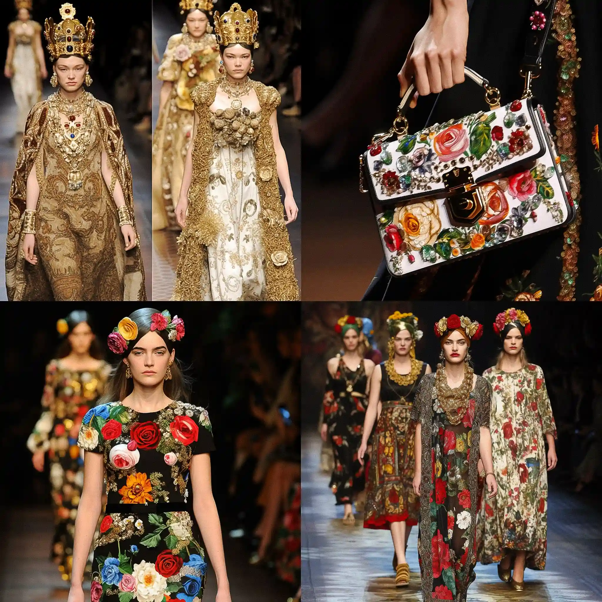 -杜嘉班纳 dolce gabbana风格midjourney AI绘画作品