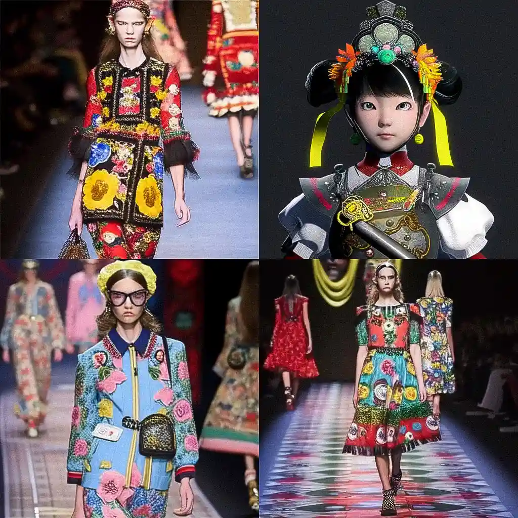 杜嘉班纳 dolce gabbana风格midjourney AI绘画作品 -杜嘉班纳 dolce gabbana风格midjourney AI绘画作品
