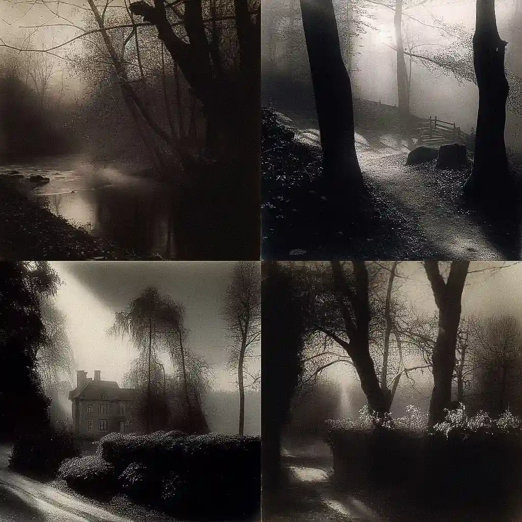 约瑟夫·苏德克 josef sudek风格midjourney AI绘画作品 -约瑟夫·苏德克 josef sudek风格midjourney AI绘画作品