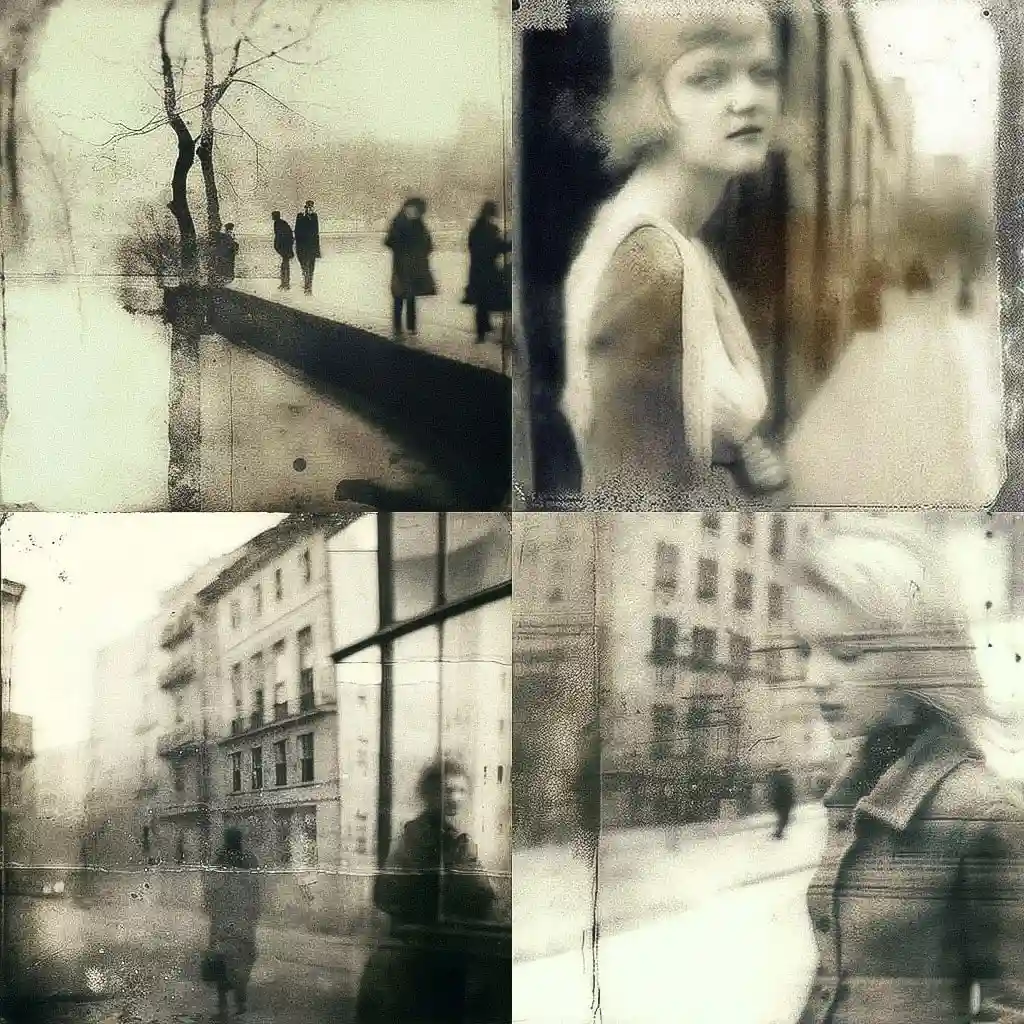 -米罗斯拉夫·提希 miroslav tichy风格midjourney AI绘画作品