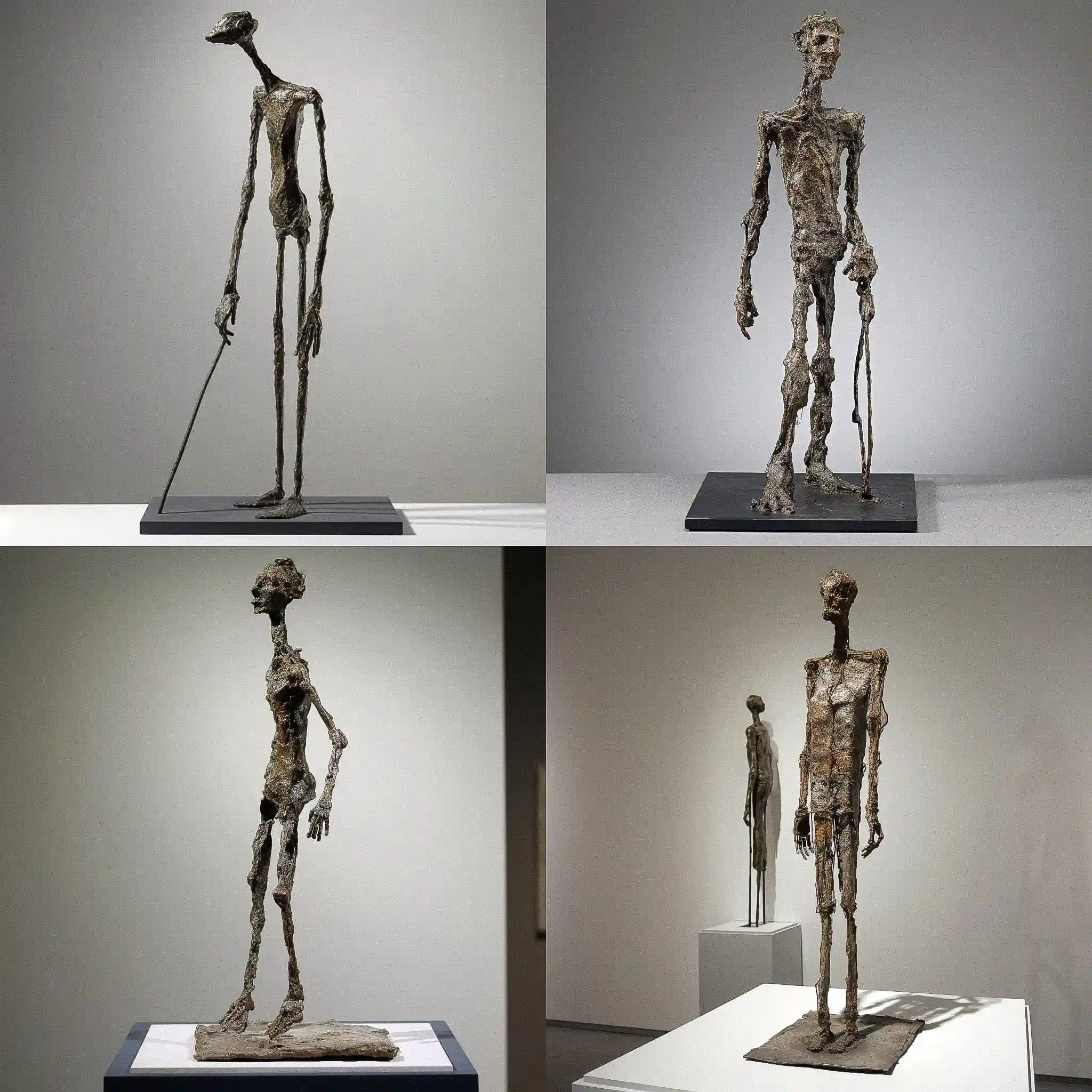 阿尔贝托·贾科梅蒂 alberto giacometti风格midjourney AI绘画作品 -阿尔贝托·贾科梅蒂 alberto giacometti风格midjourney AI绘画作品