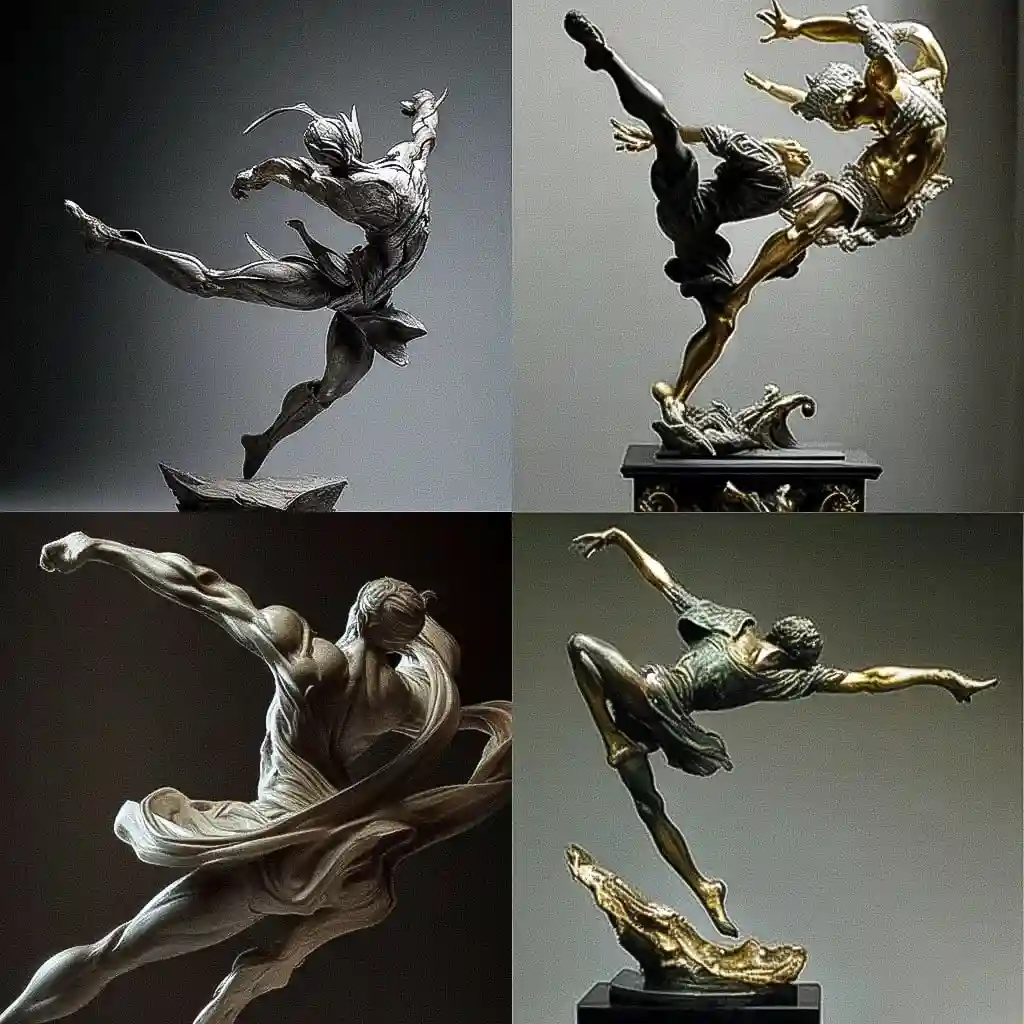 理查德·麦克唐纳 richard macdonald风格midjourney AI绘画作品 -理查德·麦克唐纳 richard macdonald风格midjourney AI绘画作品