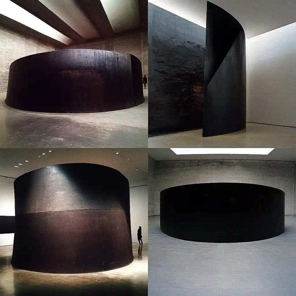理查德·塞拉 richard serra风格midjourney AI绘画作品 -理查德·塞拉 richard serra风格midjourney AI绘画作品