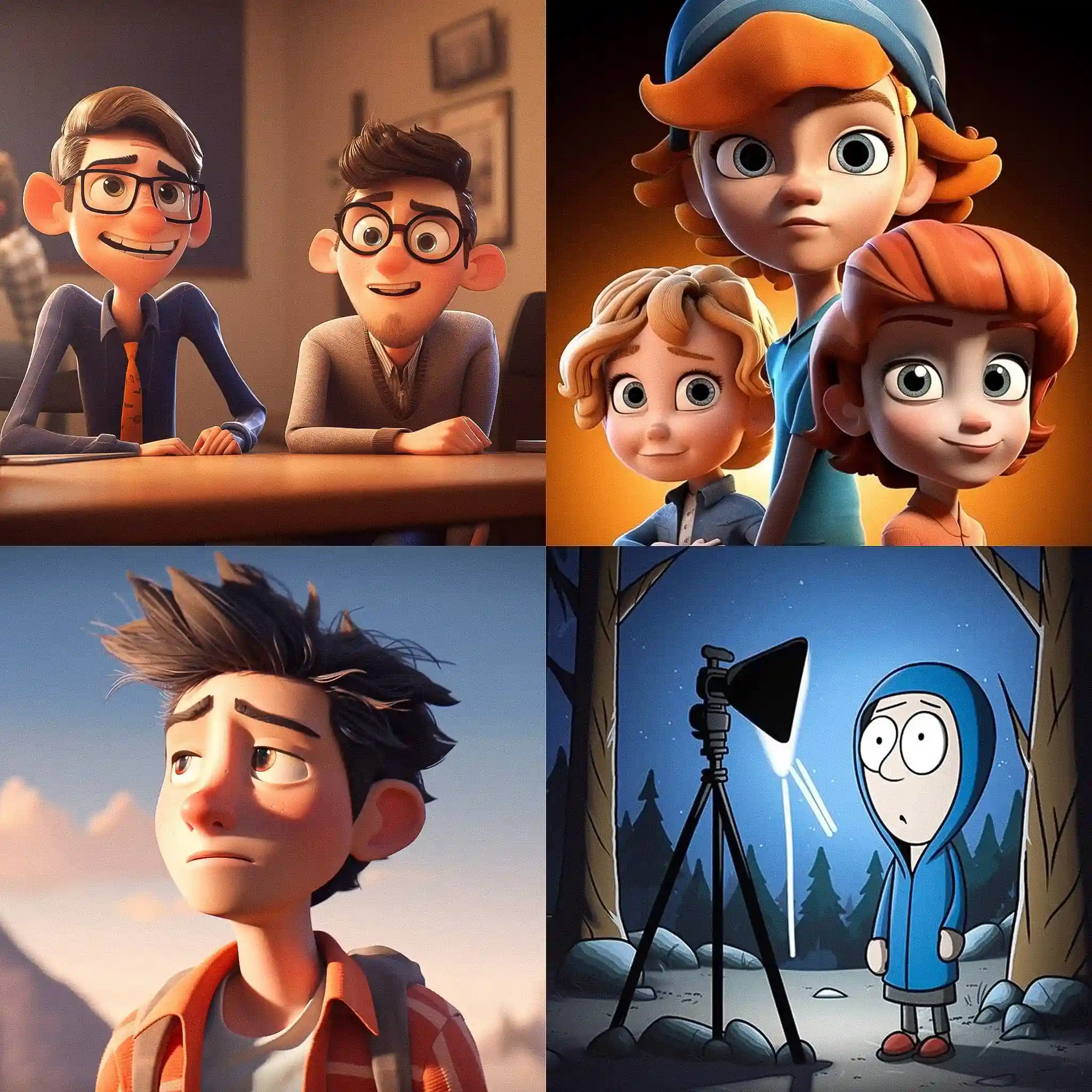 动画 animation风格midjourney AI绘画作品 -动画 animation风格midjourney AI绘画作品