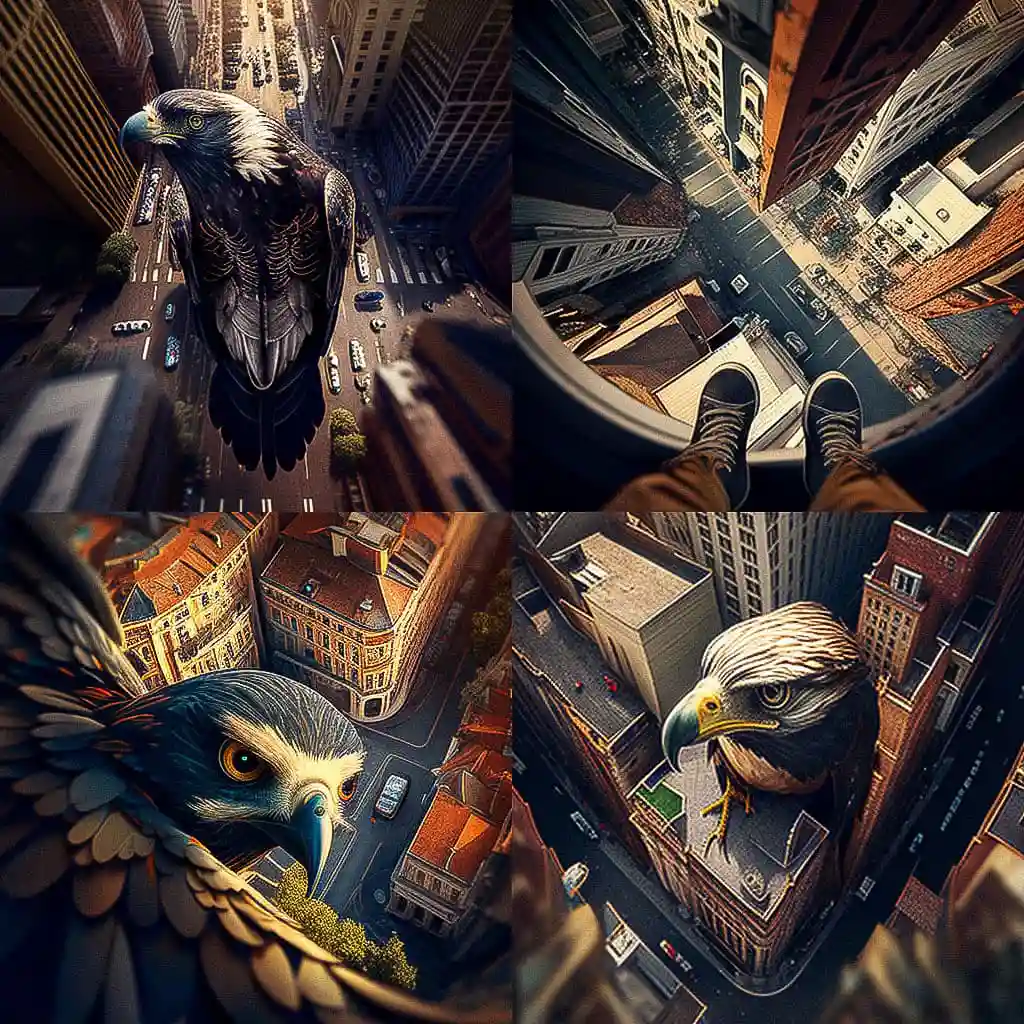 鸟瞰图 birds eye view风格midjourney AI绘画作品 -鸟瞰图 birds eye view风格midjourney AI绘画作品