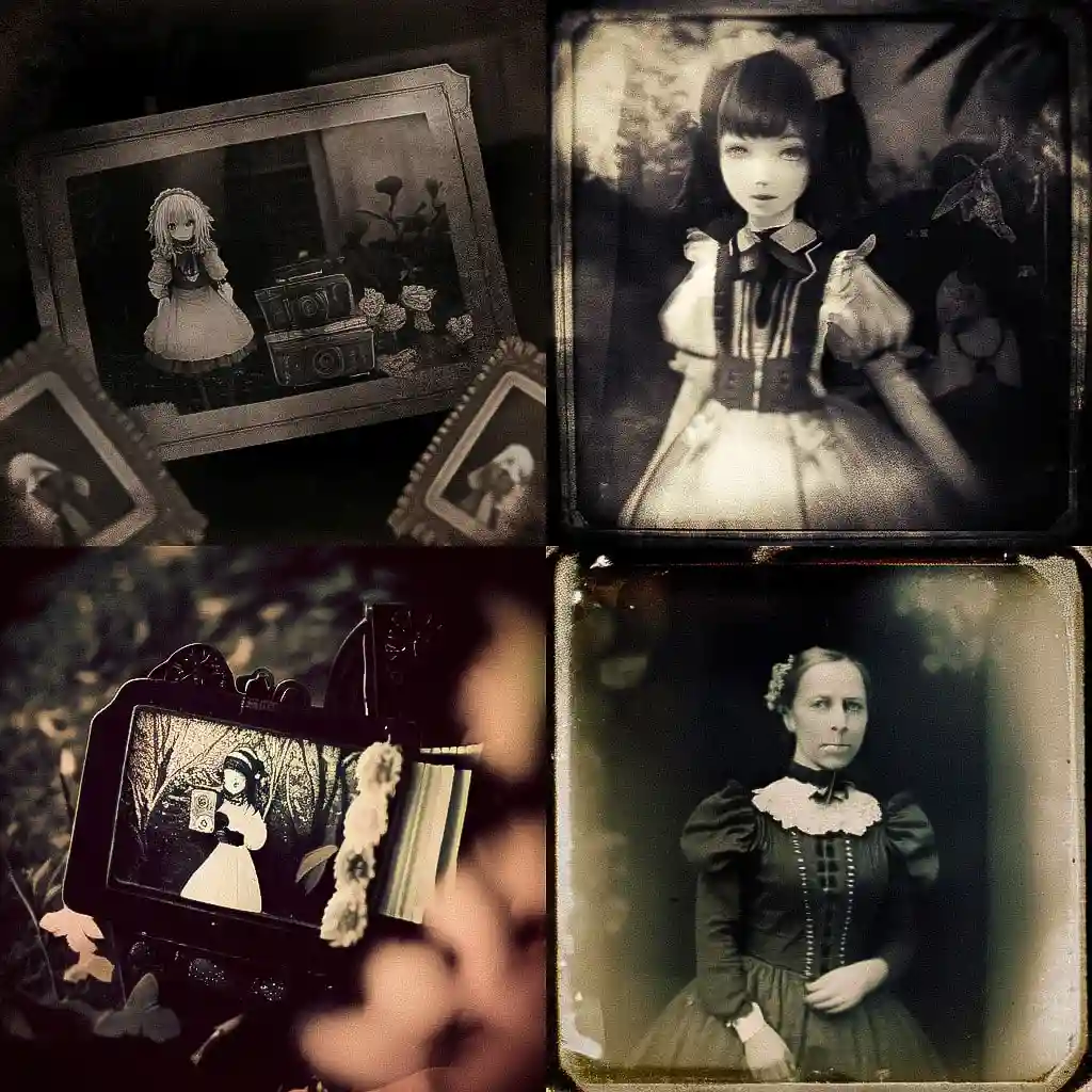 -达盖尔银版照片 daguerreotype风格midjourney AI绘画作品