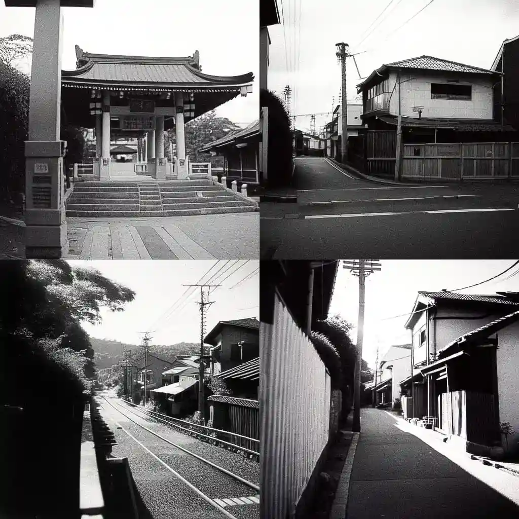 -Fomapan 400 fomapan 400风格midjourney AI绘画作品