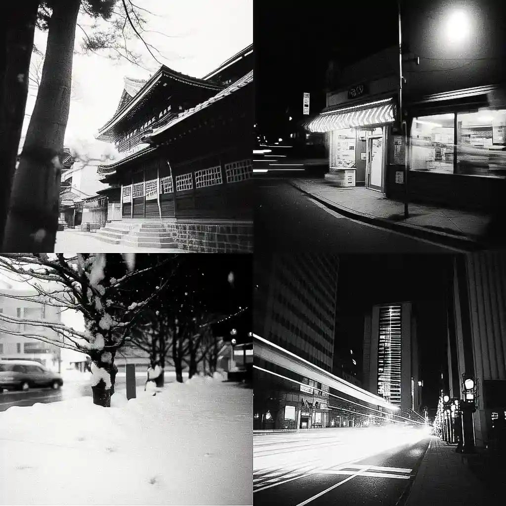 -Ilford HP5 400 ilford hp5 400风格midjourney AI绘画作品