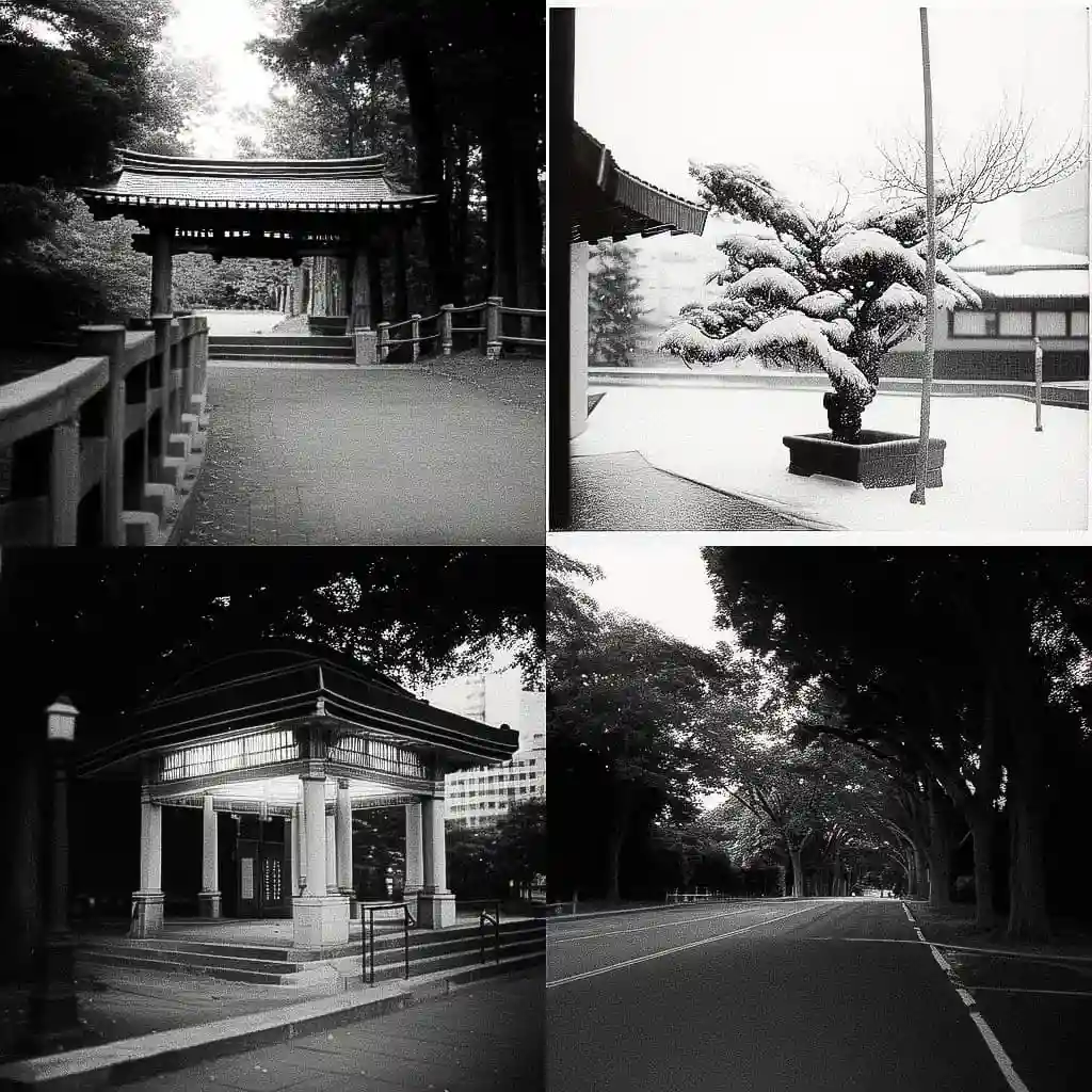 Ilford XP2 400 ilford xp2 400风格midjourney AI绘画作品 -Ilford XP2 400 ilford xp2 400风格midjourney AI绘画作品