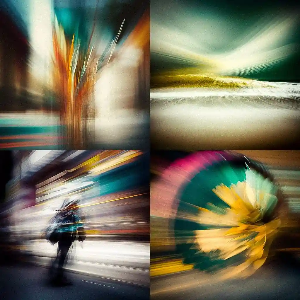 故意摄影 intentional camera movement风格midjourney AI绘画作品 -故意摄影 intentional camera movement风格midjourney AI绘画作品
