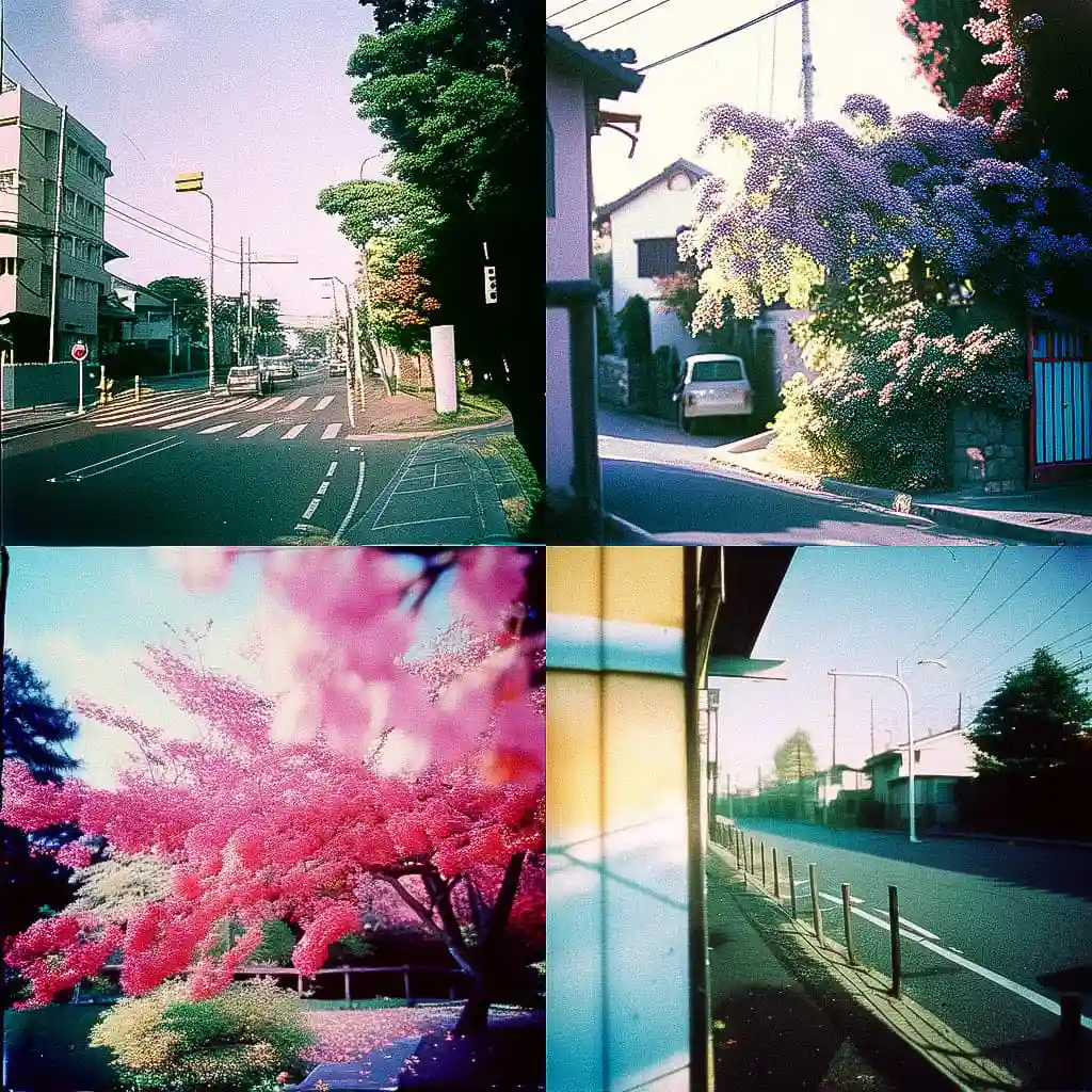 -柯达Ektachrome E100 kodak ektachrome e100风格midjourney AI绘画作品