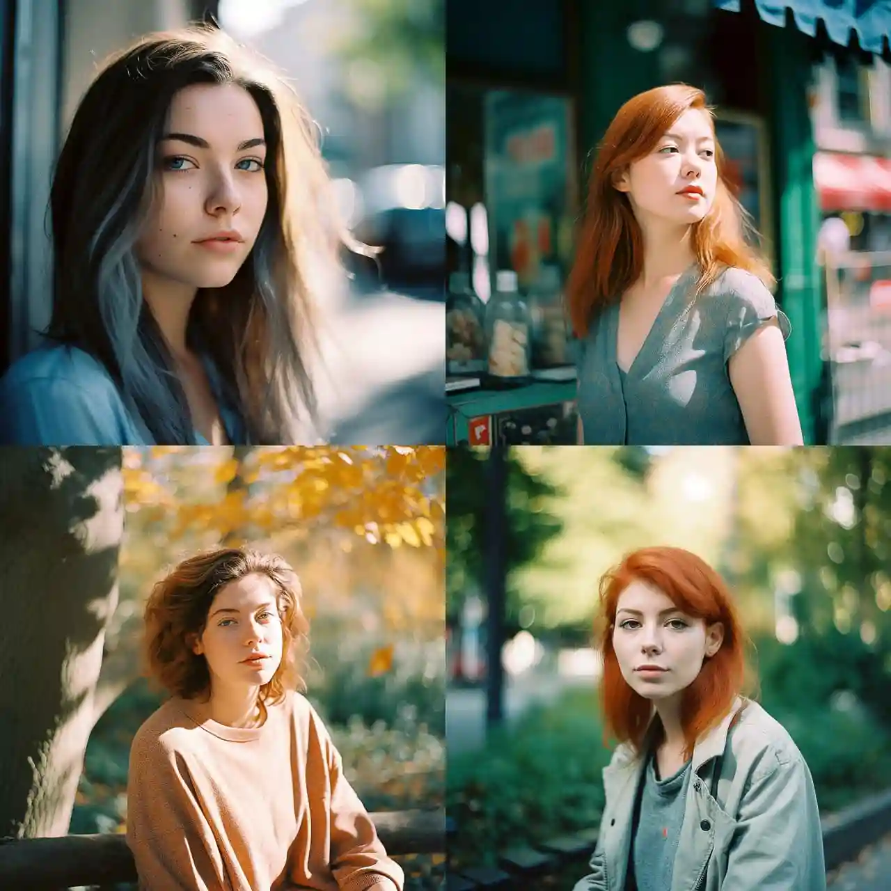柯达Portra 400 kodak portra 400风格midjourney AI绘画作品 -柯达Portra 400 kodak portra 400风格midjourney AI绘画作品