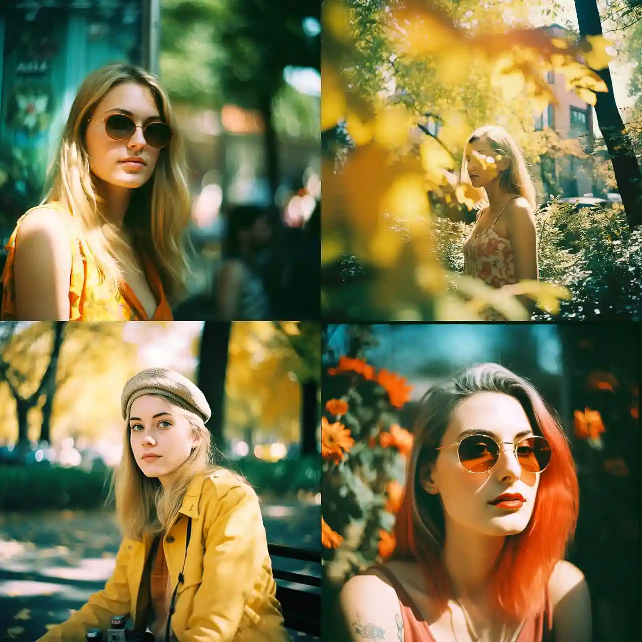 Lomography彩色100 lomography color 100风格midjourney AI绘画作品 -Lomography彩色100 lomography color 100风格midjourney AI绘画作品