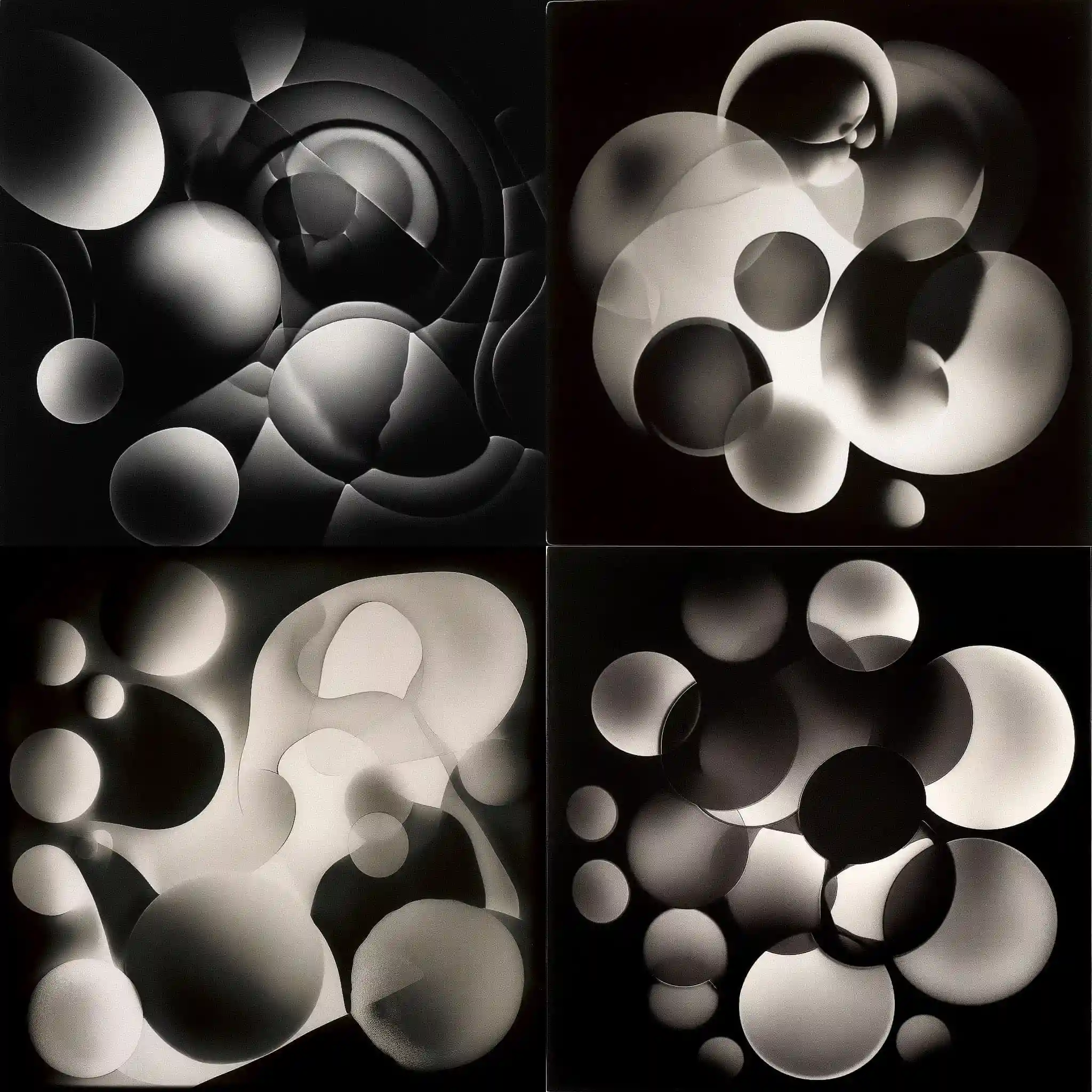 赋形艺术 luminogram风格midjourney AI绘画作品 -赋形艺术 luminogram风格midjourney AI绘画作品