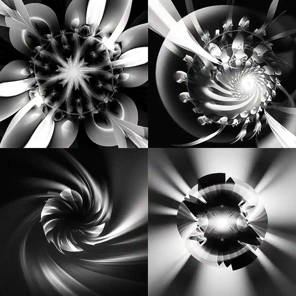 赋形艺术 luminogram风格midjourney AI绘画作品 -赋形艺术 luminogram风格midjourney AI绘画作品