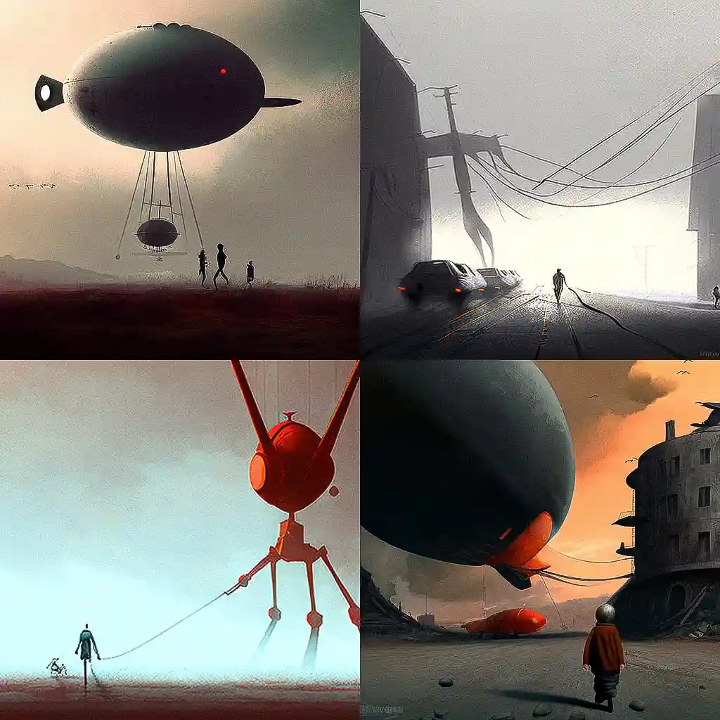 亚历克斯·安德烈夫 alex andreev风格midjourney AI绘画作品 -亚历克斯·安德烈夫 alex andreev风格midjourney AI绘画作品