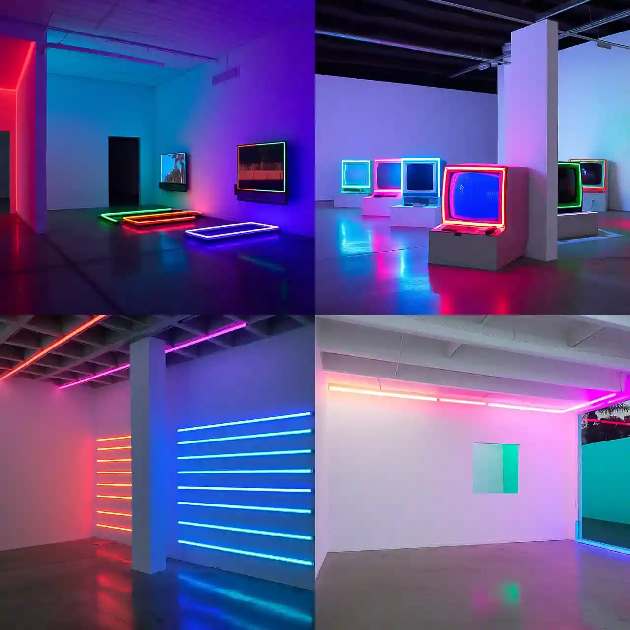 科里·阿坎杰尔 cory arcangel风格midjourney AI绘画作品 -科里·阿坎杰尔 cory arcangel风格midjourney AI绘画作品
