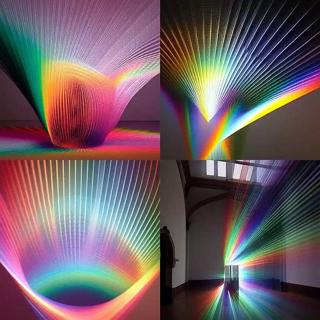 加布里埃尔·道威 gabriel dawe风格midjourney AI绘画作品 -加布里埃尔·道威 gabriel dawe风格midjourney AI绘画作品