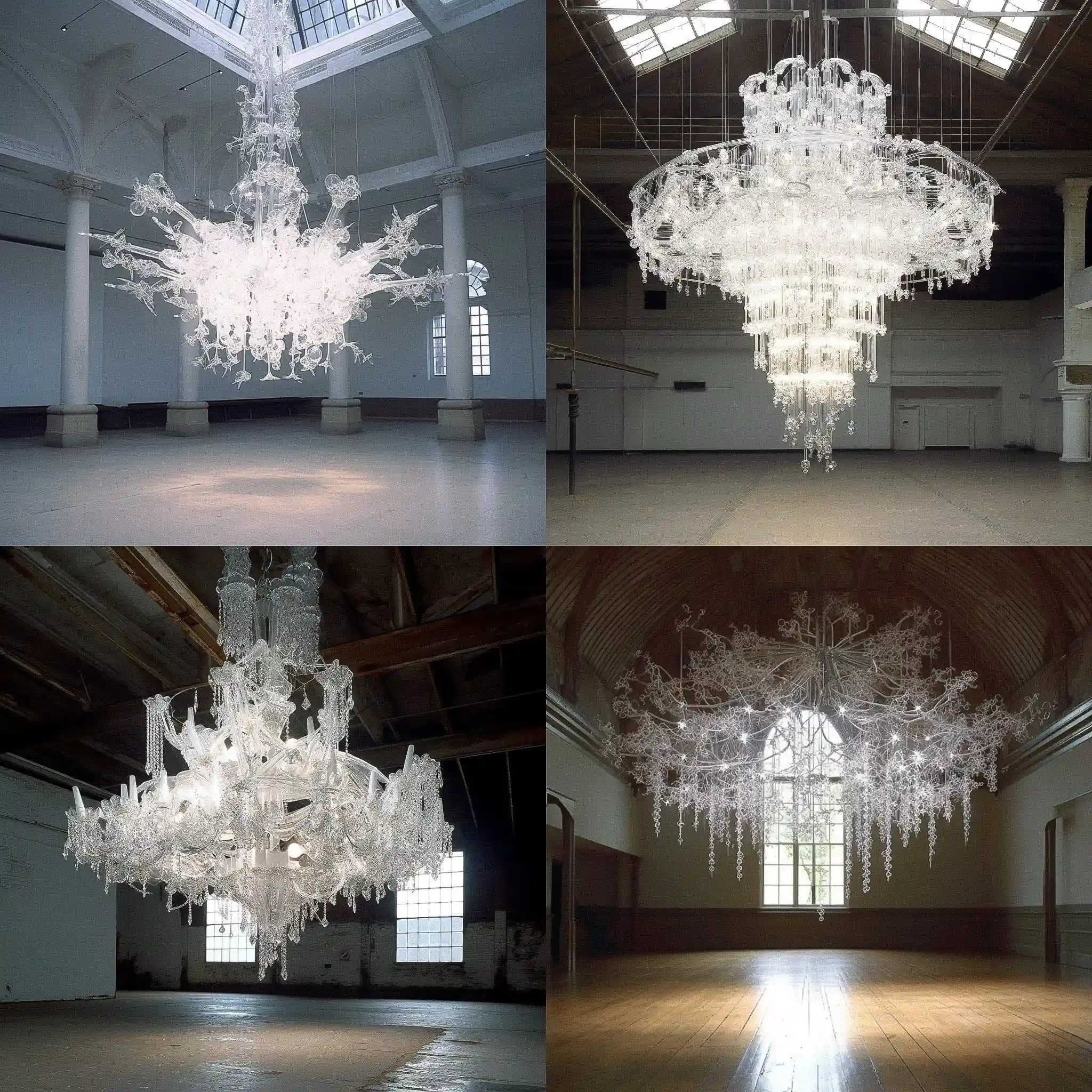 -塞里斯·温恩·埃文斯 cerith wyn evans风格midjourney AI绘画作品