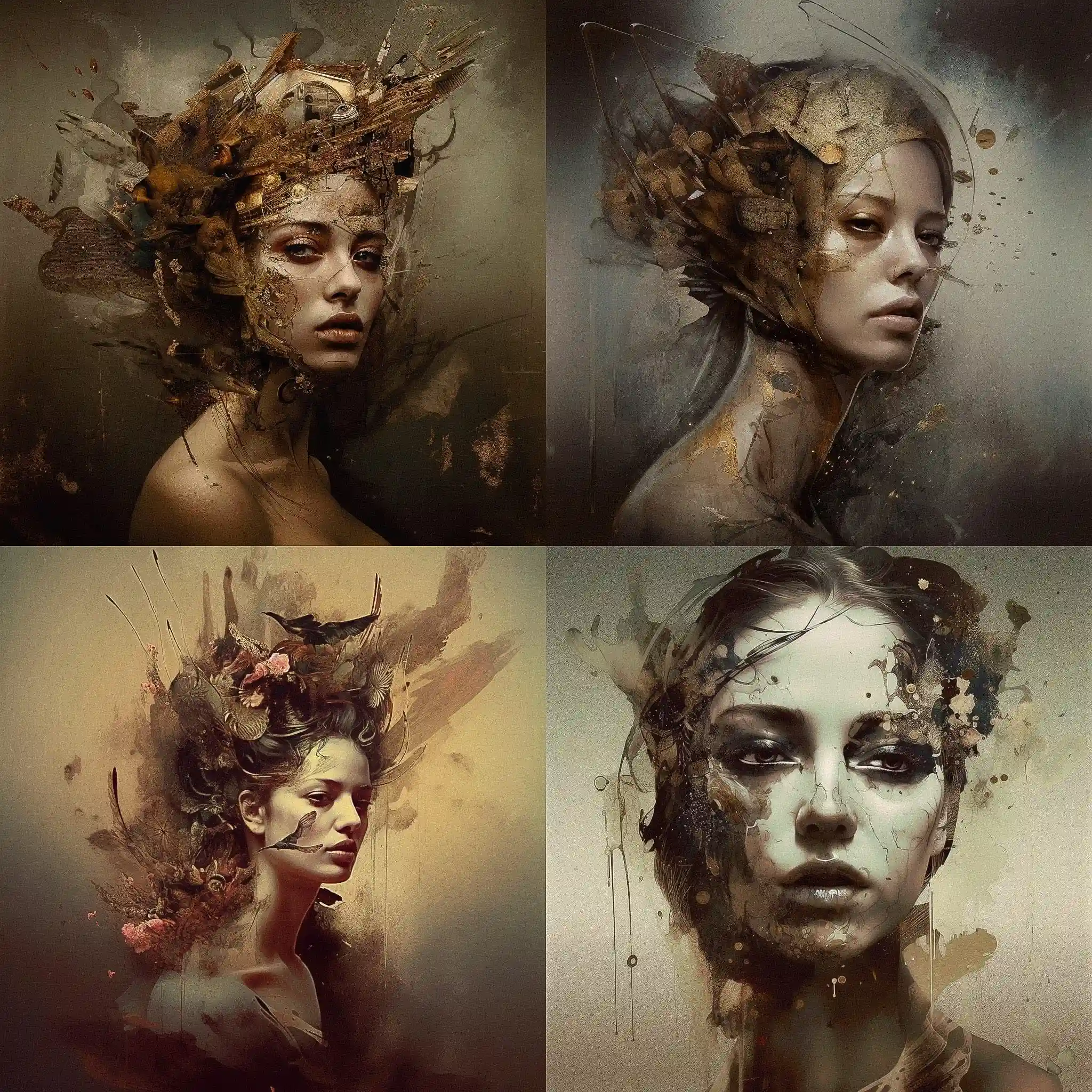 博扬·耶夫蒂奇 bojan jevtic风格midjourney AI绘画作品 -博扬·耶夫蒂奇 bojan jevtic风格midjourney AI绘画作品
