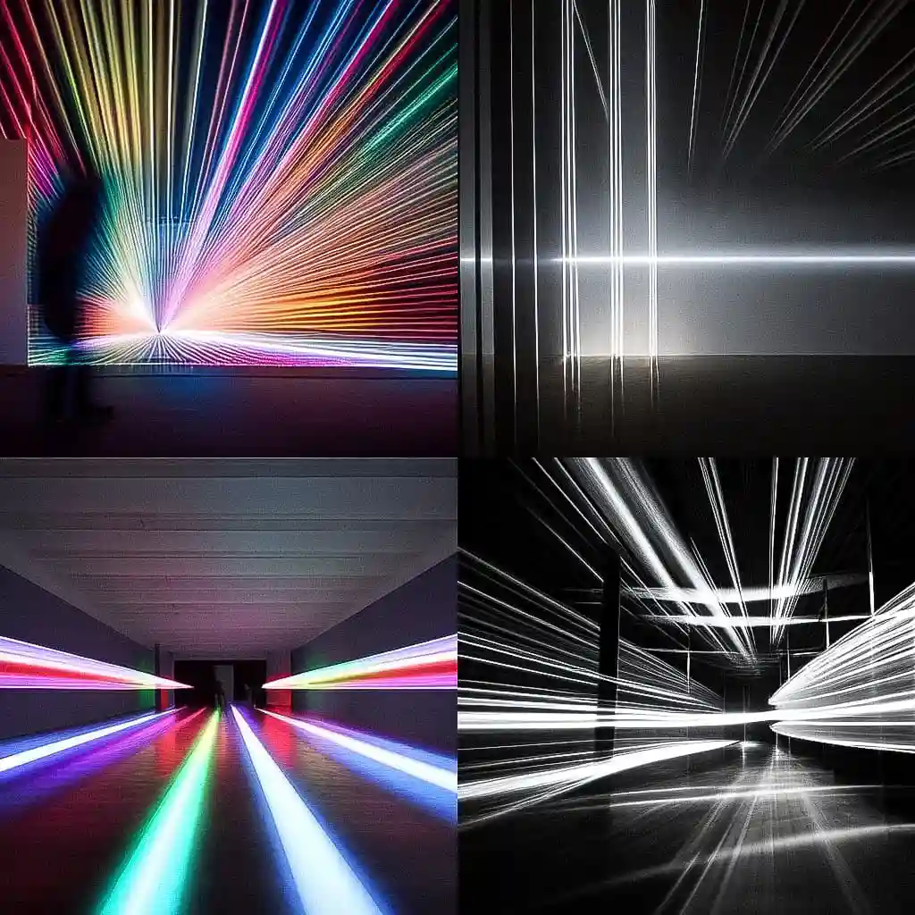 -卡斯滕·尼古拉伊 carsten nicolai风格midjourney AI绘画作品