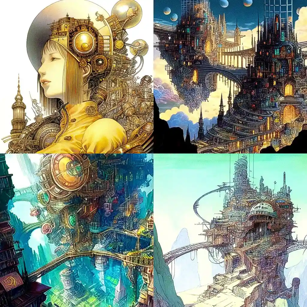 特里·吉列姆 terry gilliam风格midjourney AI绘画作品 -特里·吉列姆 terry gilliam风格midjourney AI绘画作品