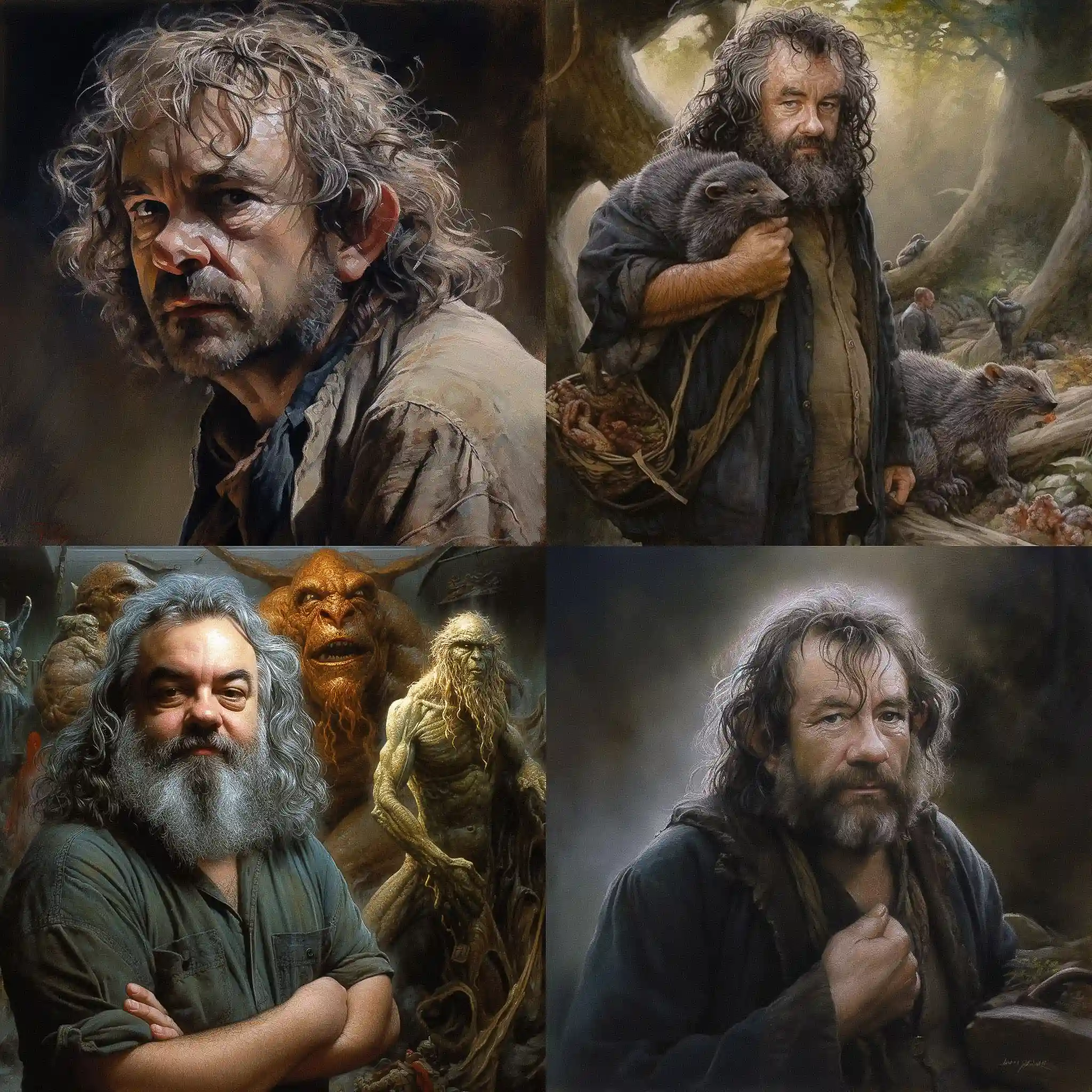 彼得·杰克逊 peter jackson风格midjourney AI绘画作品 -彼得·杰克逊 peter jackson风格midjourney AI绘画作品