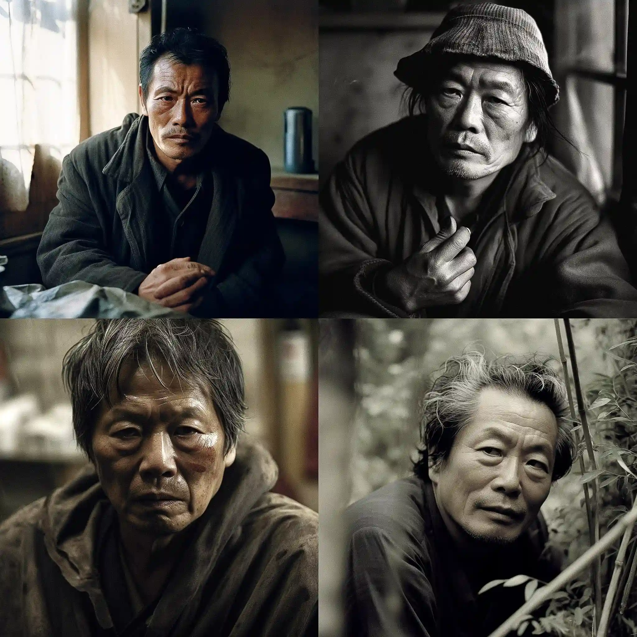 金基德 kim ki duk风格midjourney AI绘画作品 -金基德 kim ki duk风格midjourney AI绘画作品