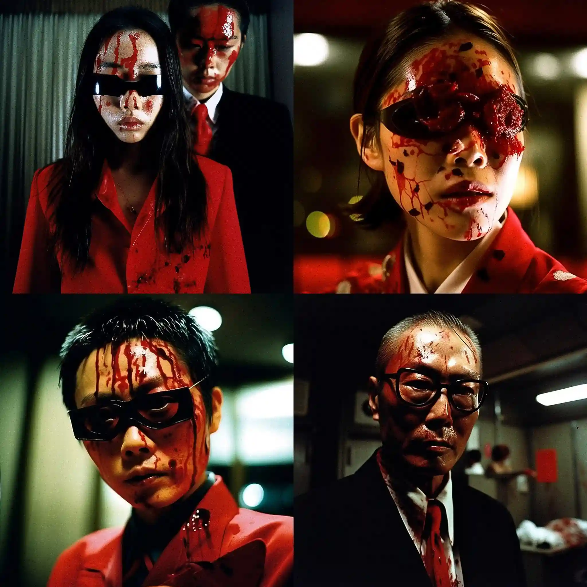 -三池崇史 takashi miike风格midjourney AI绘画作品