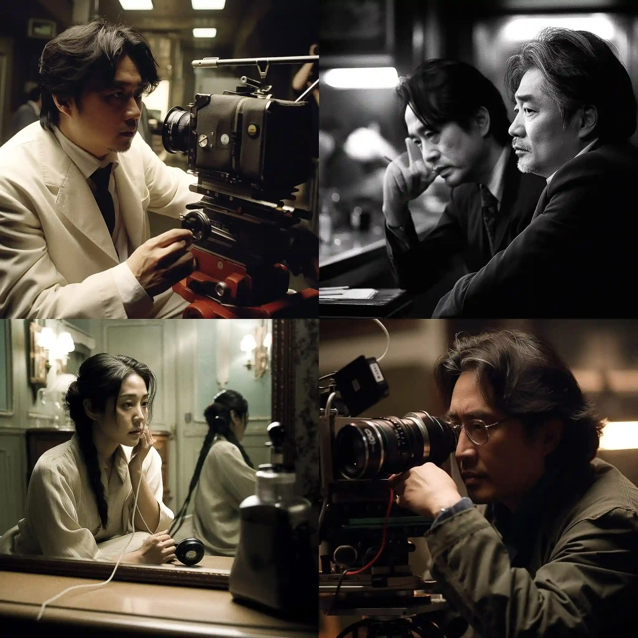 -Park chan wook park chan wook风格midjourney AI绘画作品