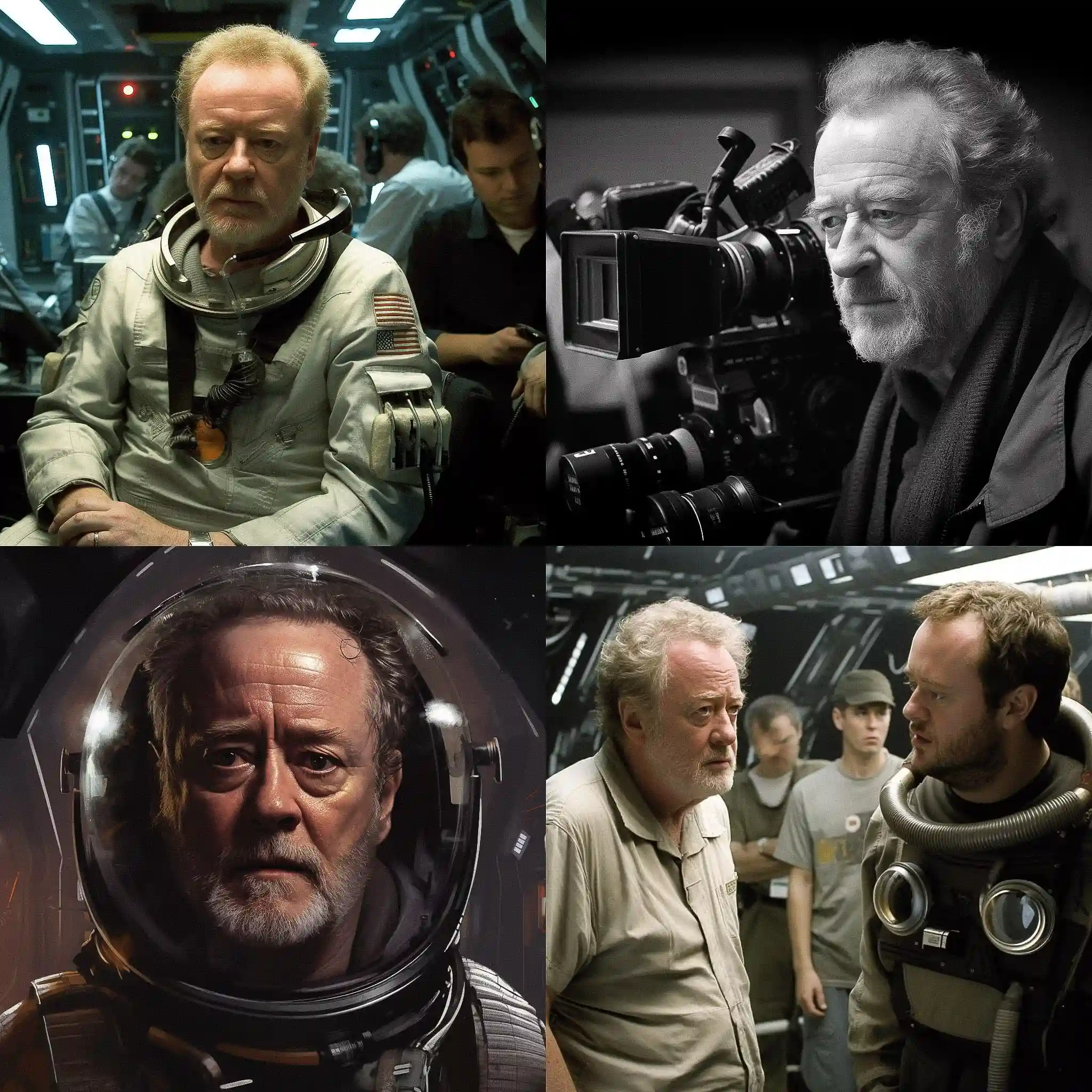 -雷德利·斯科特 ridley scott风格midjourney AI绘画作品