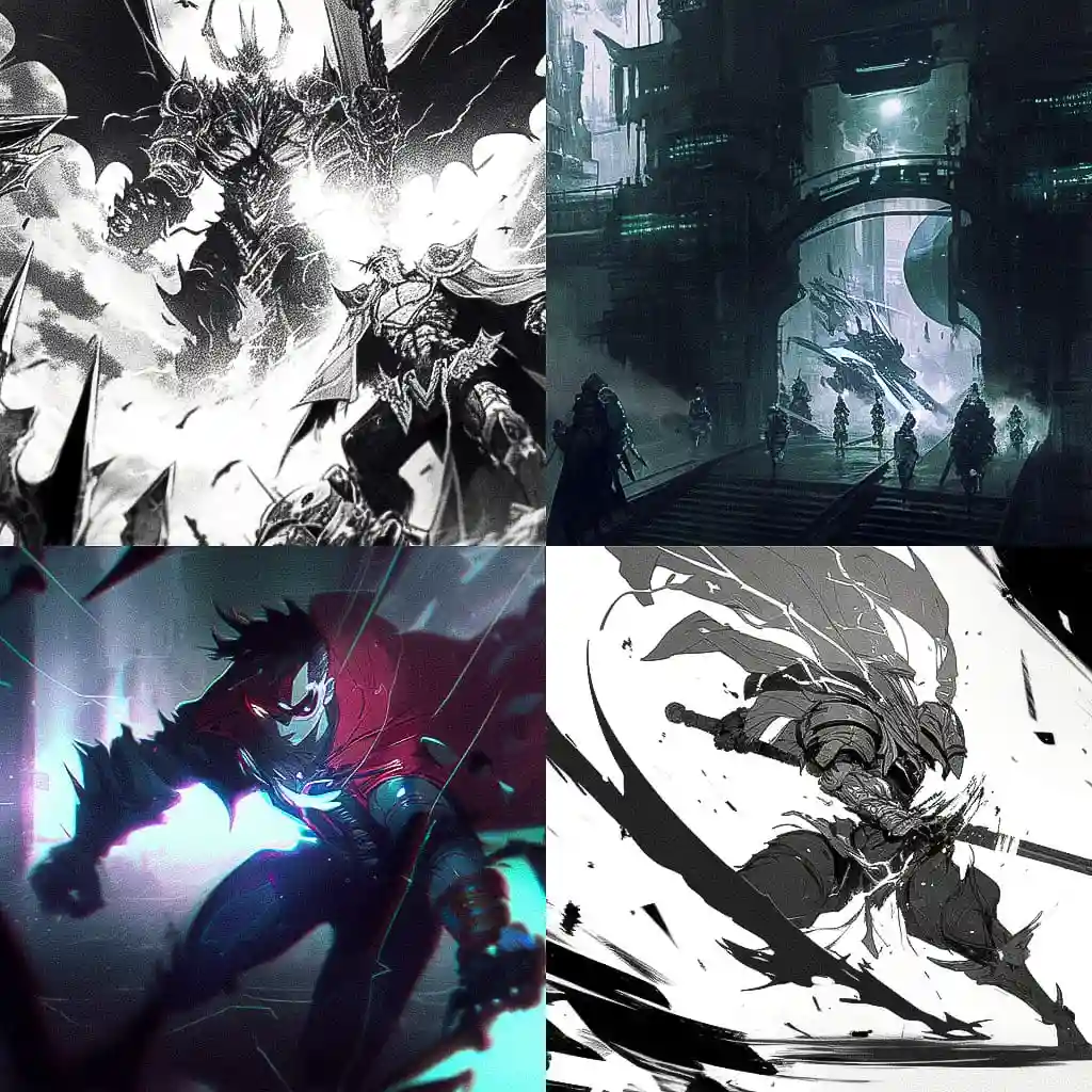 扎克·斯奈德 zack snyder风格midjourney AI绘画作品 -扎克·斯奈德 zack snyder风格midjourney AI绘画作品