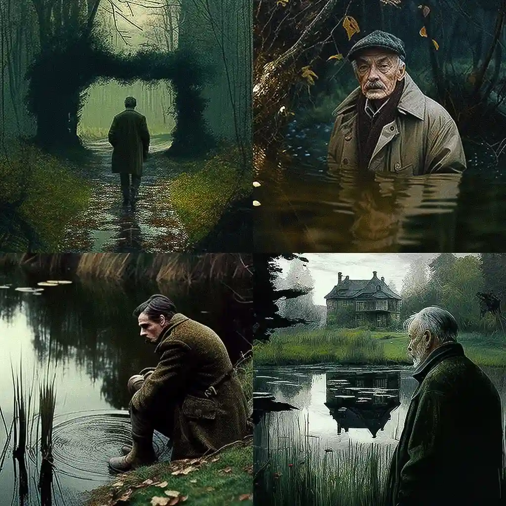 安德烈·塔可夫斯基 andrei tarkovsky风格midjourney AI绘画作品 -安德烈·塔可夫斯基 andrei tarkovsky风格midjourney AI绘画作品