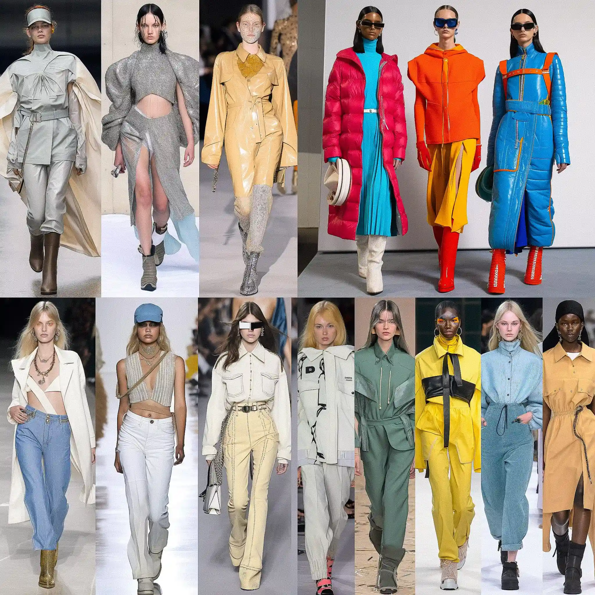 -2020年代时尚 2020s fashion风格midjourney AI绘画作品