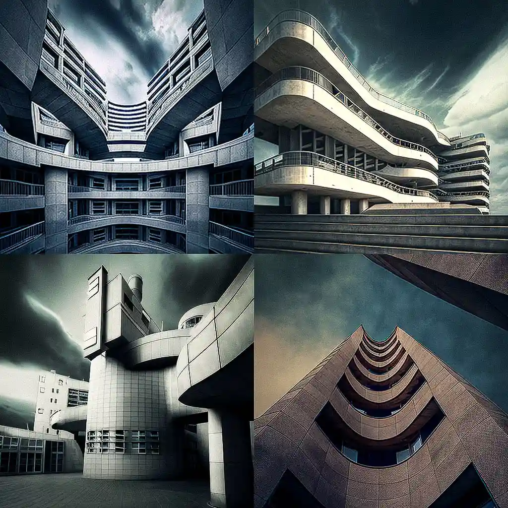 建筑摄影 architectural photography风格midjourney AI绘画作品 -建筑摄影 architectural photography风格midjourney AI绘画作品