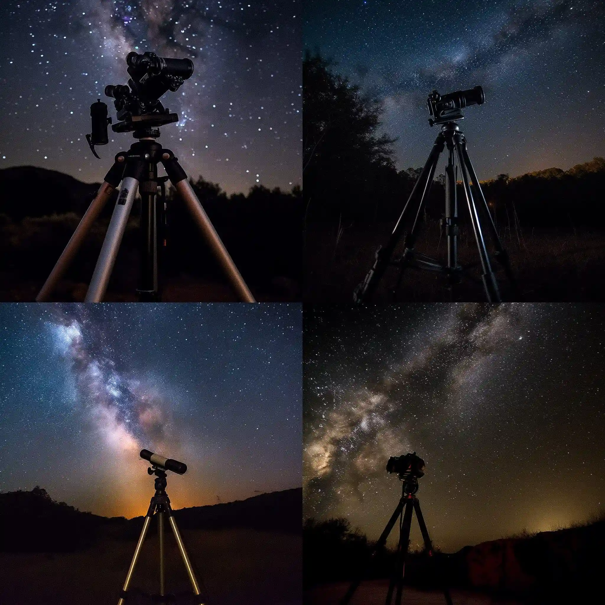 -天文摄影 astrophotography风格midjourney AI绘画作品