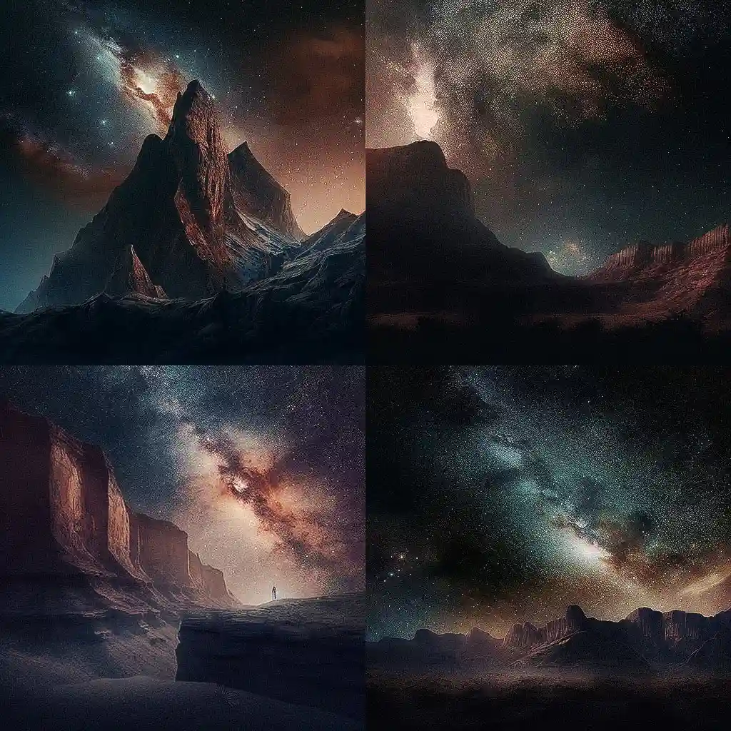 天文摄影 astrophotography风格midjourney AI绘画作品 -天文摄影 astrophotography风格midjourney AI绘画作品