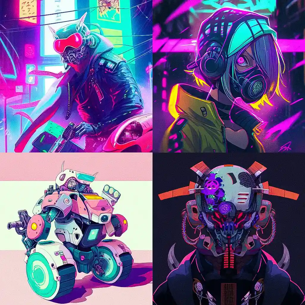 原子朋克 atompunk风格midjourney AI绘画作品 -原子朋克 atompunk风格midjourney AI绘画作品