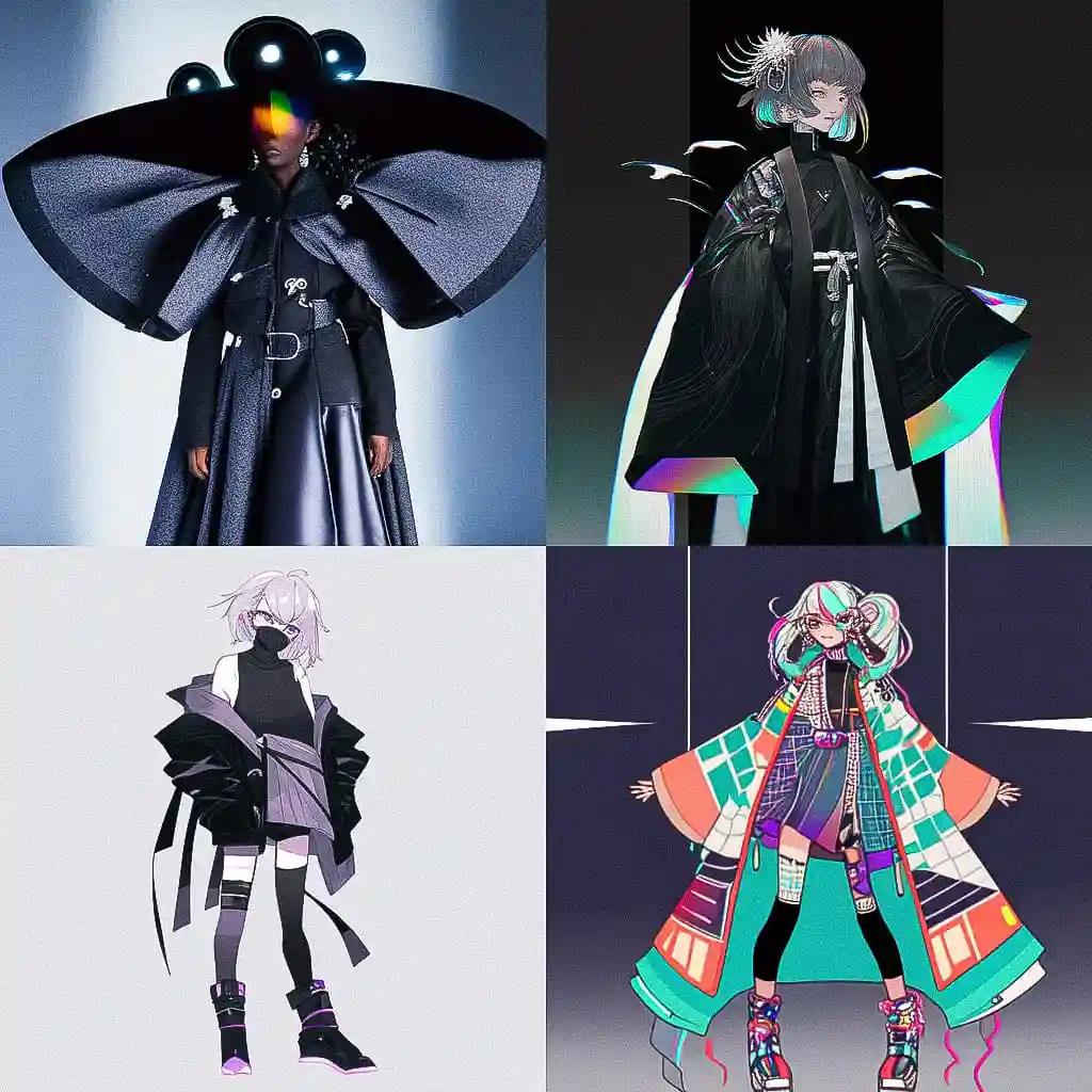 前卫时尚 avant garde fashion风格midjourney AI绘画作品 -前卫时尚 avant garde fashion风格midjourney AI绘画作品