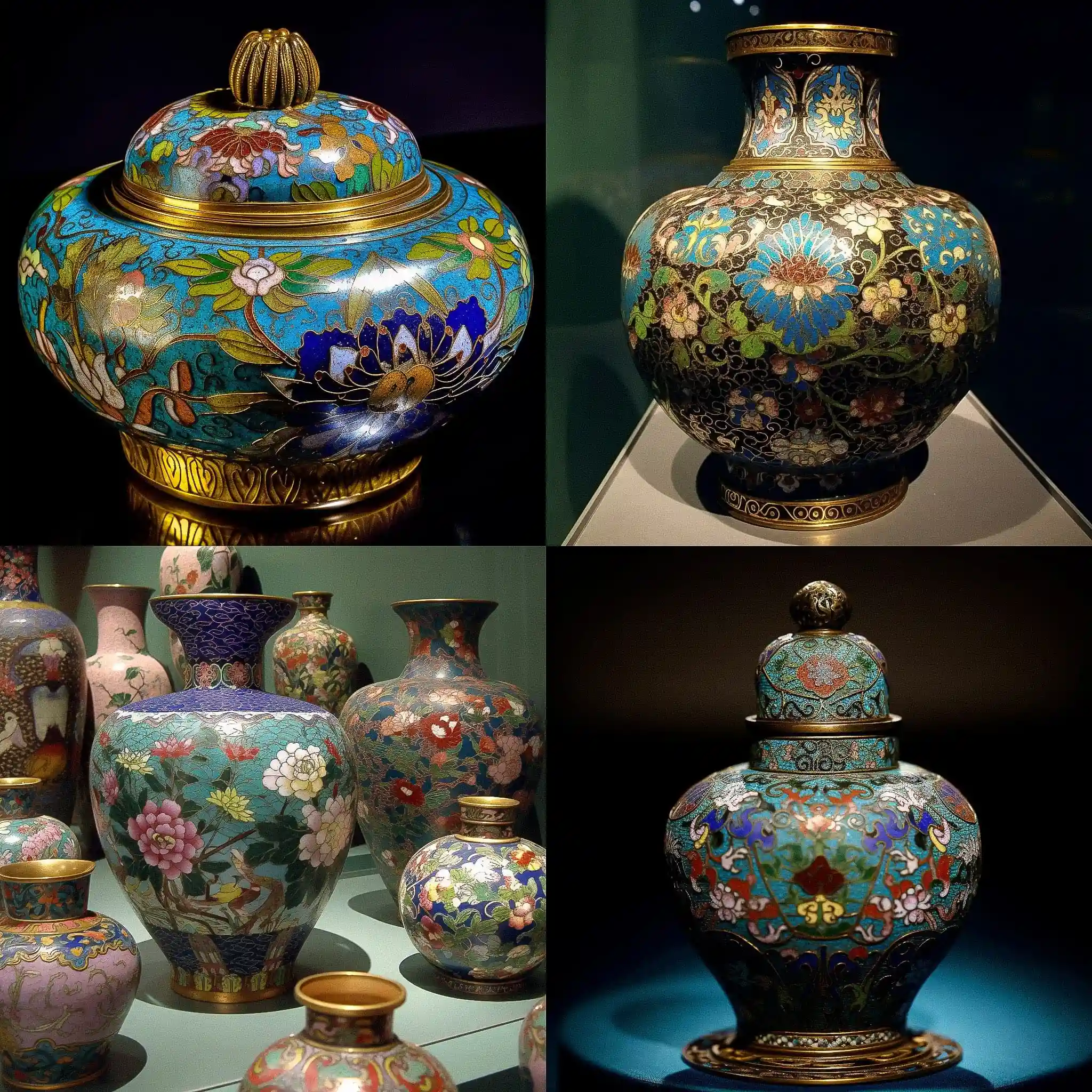 -克洛伊松主义 cloisonnism风格midjourney AI绘画作品