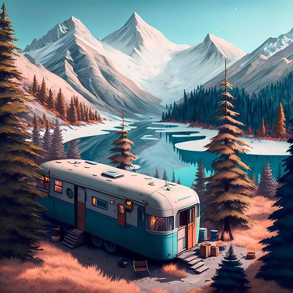 - 风格midjourney AI绘画作品