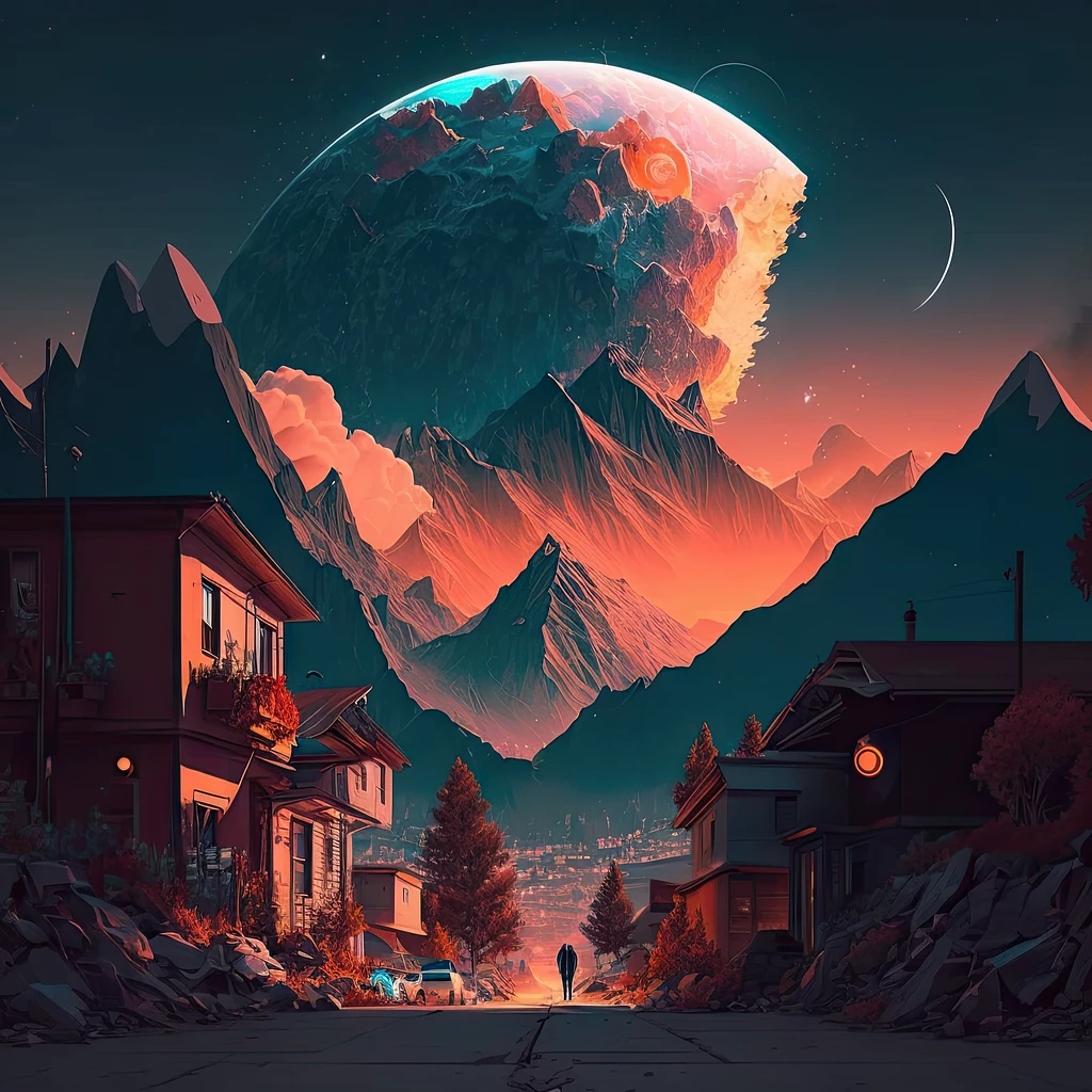 - 风格midjourney AI绘画作品