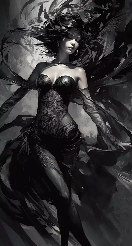 - 风格midjourney AI绘画作品